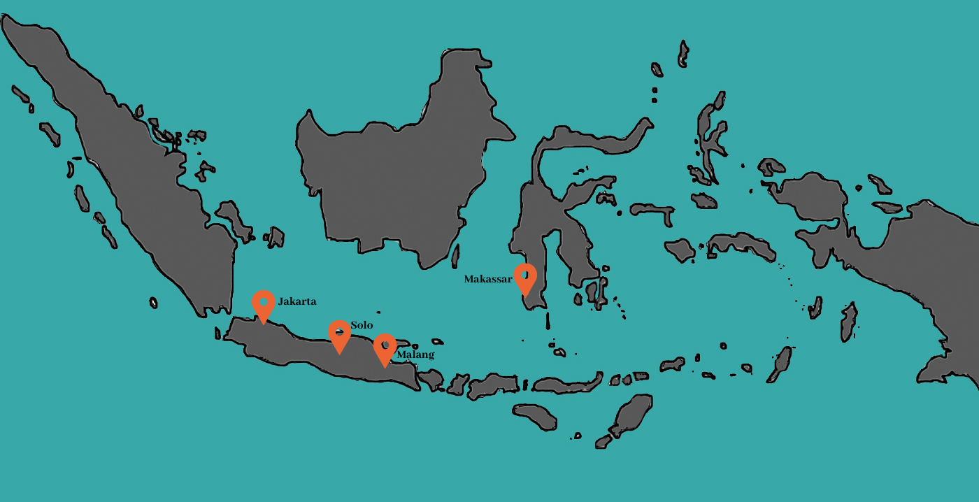 Indonesia map